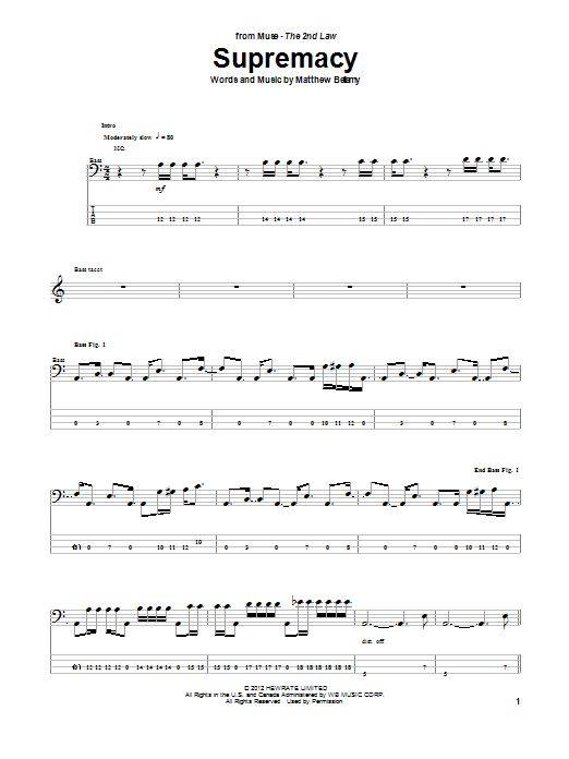 Muse Supremacy Sheet Music Notes & Chords for Easy Piano - Download or Print PDF