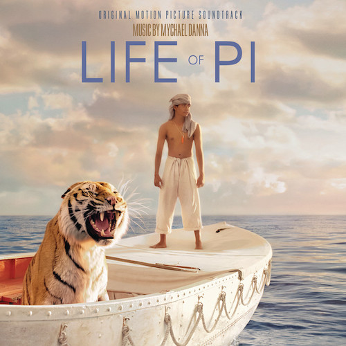 Mychael Danna, Sous Le Ciel De Paris/Piscine Molitor Patel (from Life of Pi), Piano, Vocal & Guitar (Right-Hand Melody)