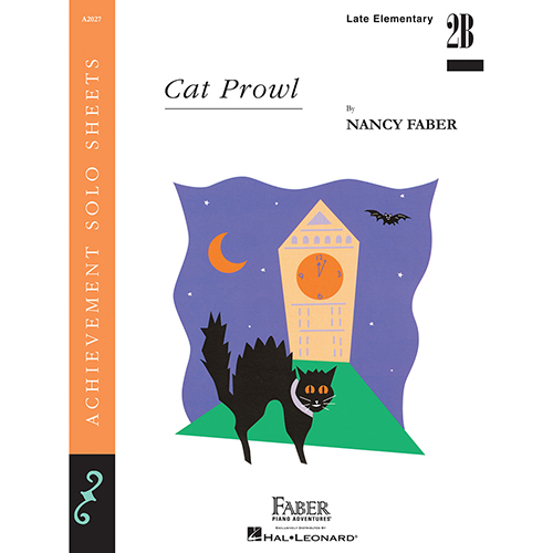 Nancy Faber, Cat Prowl, Piano Adventures