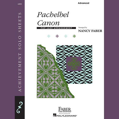 Nancy Faber, Pachelbel Canon (Pop-Jazz Arrangement), Piano Adventures