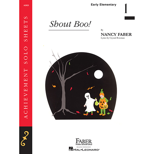 Nancy Faber, Shout Boo!, Piano Adventures