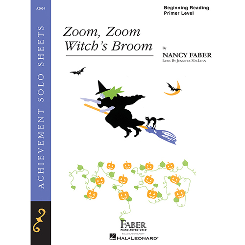 Nancy Faber, Zoom, Zoom, Witch's Broom, Piano Adventures