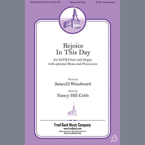 Nancy Hill Cobb, Rejoice In This Day, SATB Choir