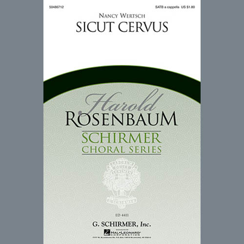 Nancy Wertsch, Sicut Cervus, SATB