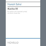 Download Naresh Sohal Kavita III sheet music and printable PDF music notes
