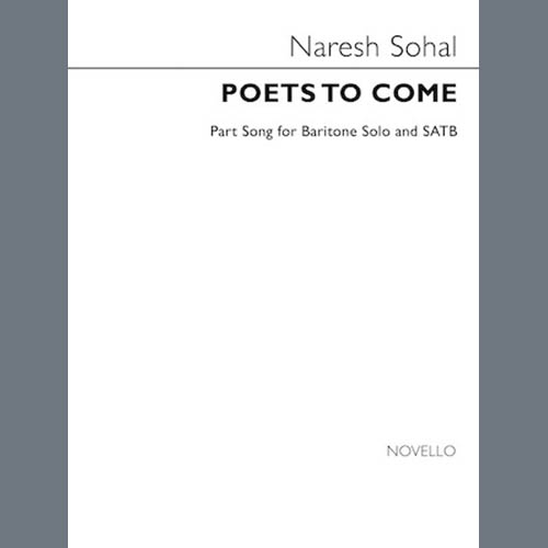 Naresh Sohal, Poets to Come, SATB Choir