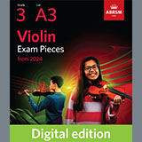 Download Natalya Baklanova Reigen (Grade 3, A3, from the ABRSM Violin Syllabus from 2024) sheet music and printable PDF music notes