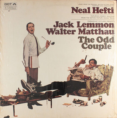 Neal Hefti, Theme from The Odd Couple, Melody Line, Lyrics & Chords