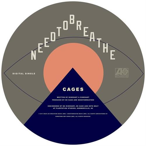 NEEDTOBREATHE, Cages, Piano, Vocal & Guitar (Right-Hand Melody)