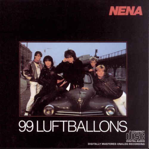 Nena, 99 Red Balloons (99 Luftballons), Piano, Vocal & Guitar (Right-Hand Melody)