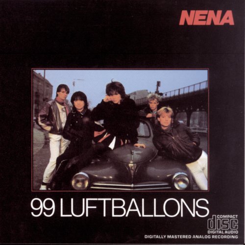 Nena, 99 Red Balloons (99 Luftballons), Melody Line, Lyrics & Chords
