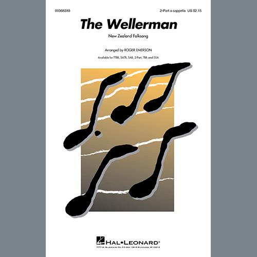New Zealand Folksong, The Wellerman (arr. Roger Emerson), SAB Choir