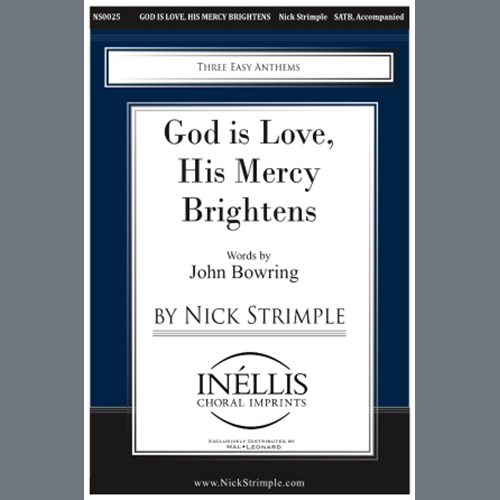Nick Strimple, God is Love, His Mercy Brightens, SATB Choir
