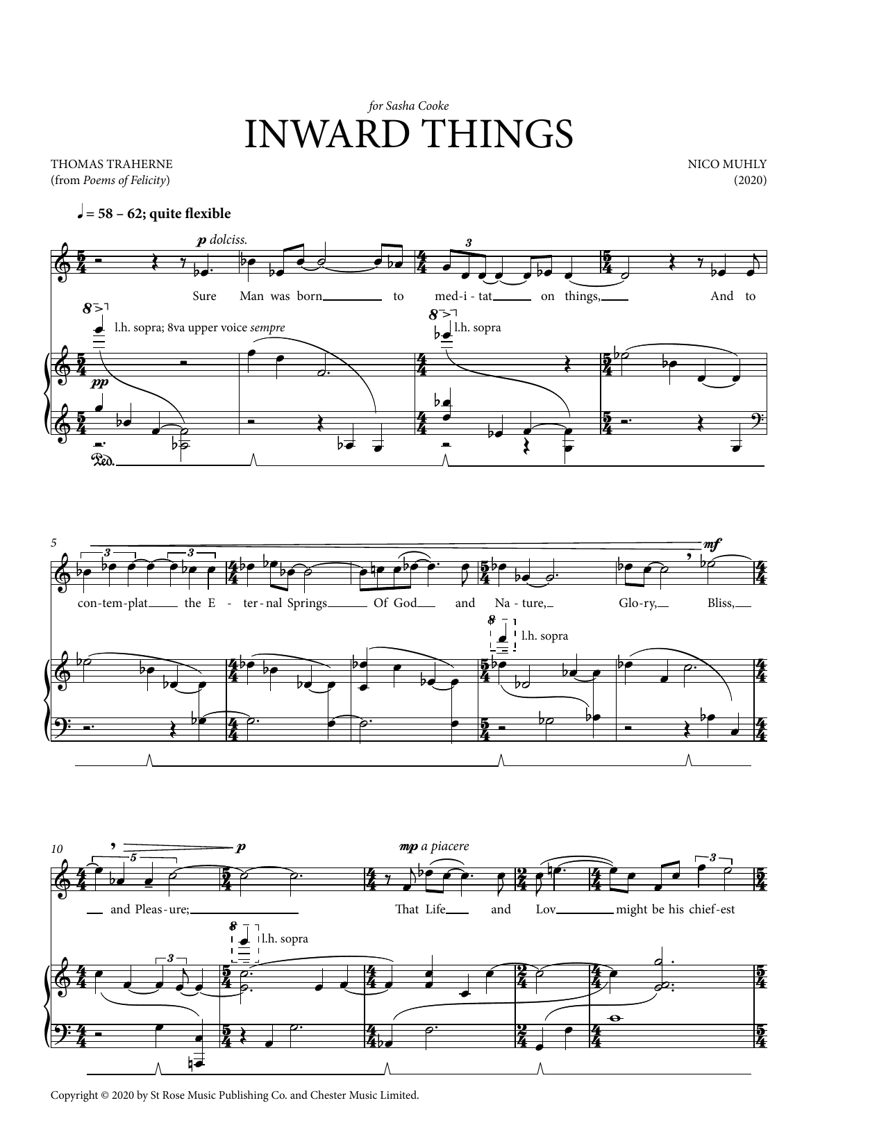 Nico Muhly Inward Things Sheet Music Notes & Chords for Piano & Vocal - Download or Print PDF Nico Muhly Inward Things Sheet Music Notes & Chords for Piano & Vocal - Download or Print PDF