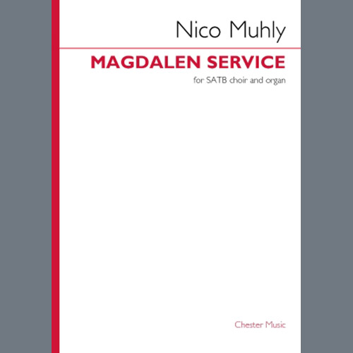 Nico Muhly, Magdalen Service, SATB Choir
