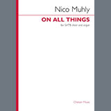 Download Nico Muhly On All Things sheet music and printable PDF music notes