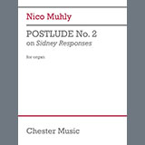 Download Nico Muhly Postlude No. 2 on Sidney Responses sheet music and printable PDF music notes