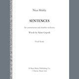 Download Nico Muhly Sentences sheet music and printable PDF music notes