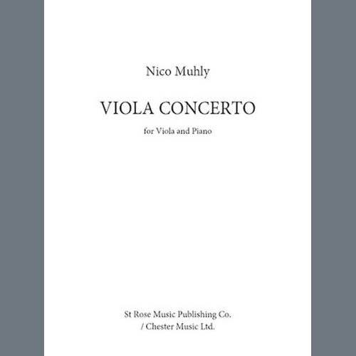 Nico Muhly, Viola Concerto (Viola and Piano Reduction), Viola Solo