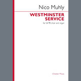 Download Nico Muhly Westminster Service sheet music and printable PDF music notes