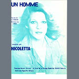 Download Nicoletta Un Homme sheet music and printable PDF music notes