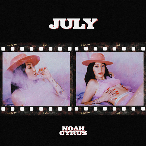 Noah Cyrus, July, Piano, Vocal & Guitar (Right-Hand Melody)