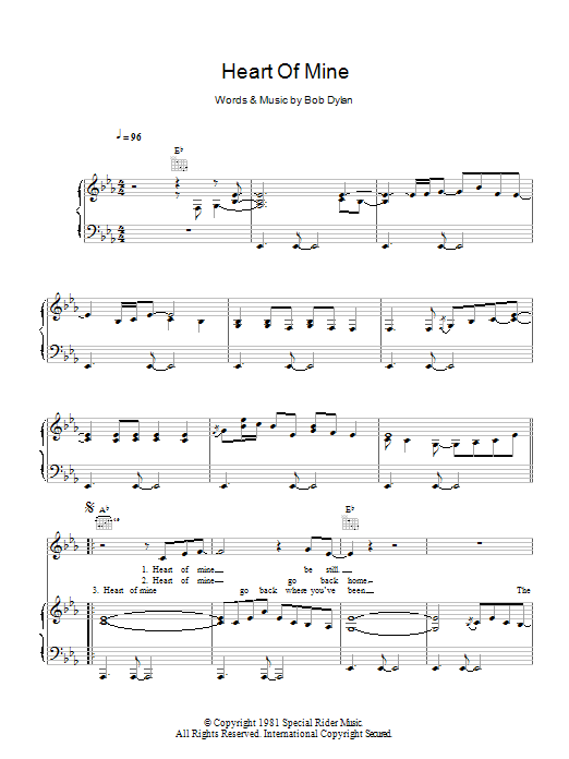 Norah Jones Heart Of Mine Sheet Music Notes & Chords for Piano, Vocal & Guitar (Right-Hand Melody) - Download or Print PDF
