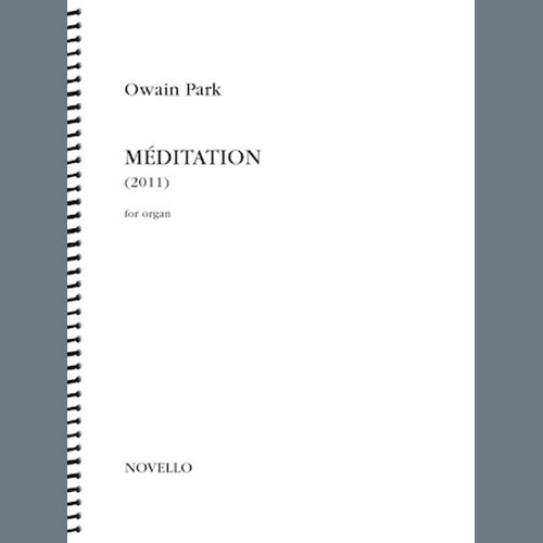 Owain Park, Méditation, Organ