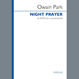 Download Owain Park Night Prayer sheet music and printable PDF music notes