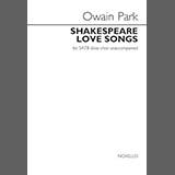 Download Owain Park Shakespeare Love Songs sheet music and printable PDF music notes