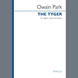 Download Owain Park The Tyger sheet music and printable PDF music notes