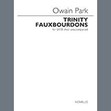 Download Owain Park Trinity Fauxbourdons sheet music and printable PDF music notes
