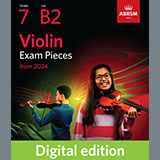 Download Pablo De Sarasate Playera (Grade 7, B2, from the ABRSM Violin Syllabus from 2024) sheet music and printable PDF music notes