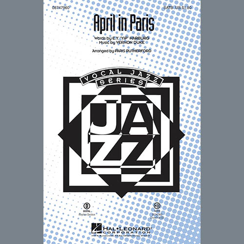 Count Basie, April In Paris (arr. Paris Rutherford), SATB