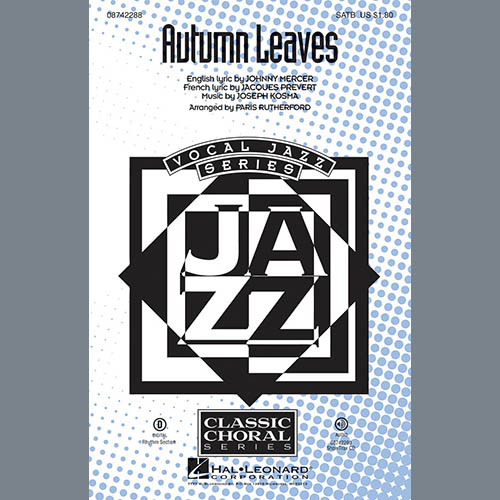 Paris Rutherford, Autumn Leaves - Rhythm Piano, Choir Instrumental Pak