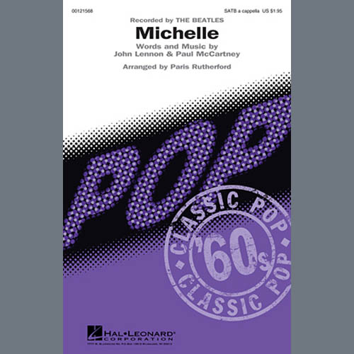 The Beatles, Michelle (arr. Paris Rutherford), SATB