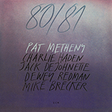 Download Pat Metheny 80/81 sheet music and printable PDF music notes