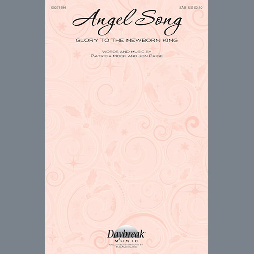 Patricia Mock, Angel Song (Glory To The Newborn King), SAB