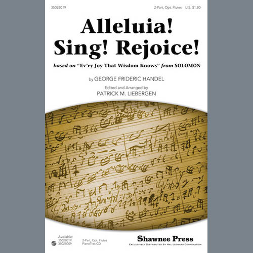 Patrick M. Liebergen, Alleluia! Sing! Rejoice!, 2-Part Choir