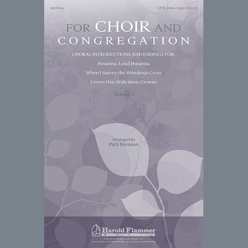 Patti Drennan, For Choir And Congregation, Volume 2, SATB
