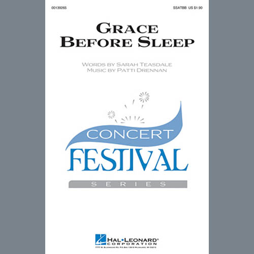 Patti Drennan, Grace Before Sleep, Choral SSATB