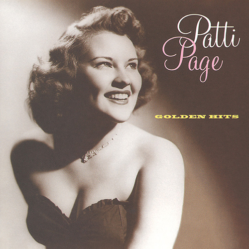 Patti Page, Old Cape Cod, Piano, Vocal & Guitar (Right-Hand Melody)