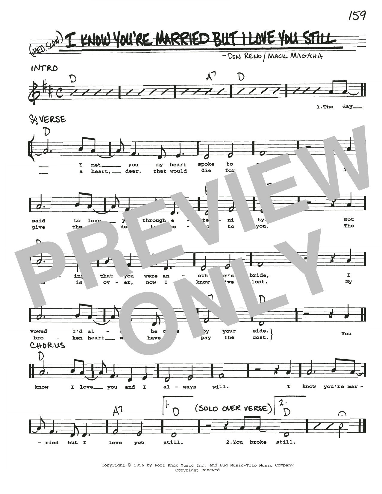Patty Loveless I Know You're Married But I Love You Still Sheet Music Notes & Chords for Real Book – Melody, Lyrics & Chords - Download or Print PDF
