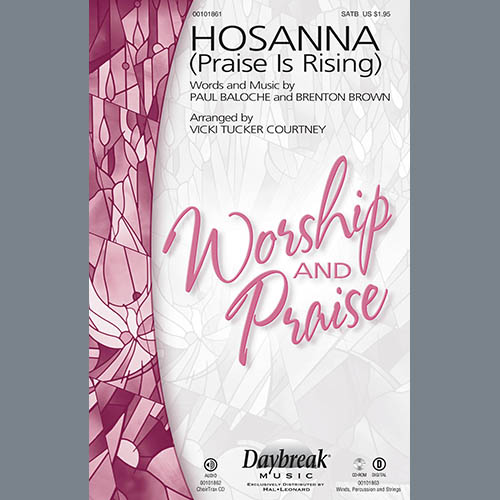 Vicki Tucker Courtney, Hosanna (Praise Is Rising), SATB