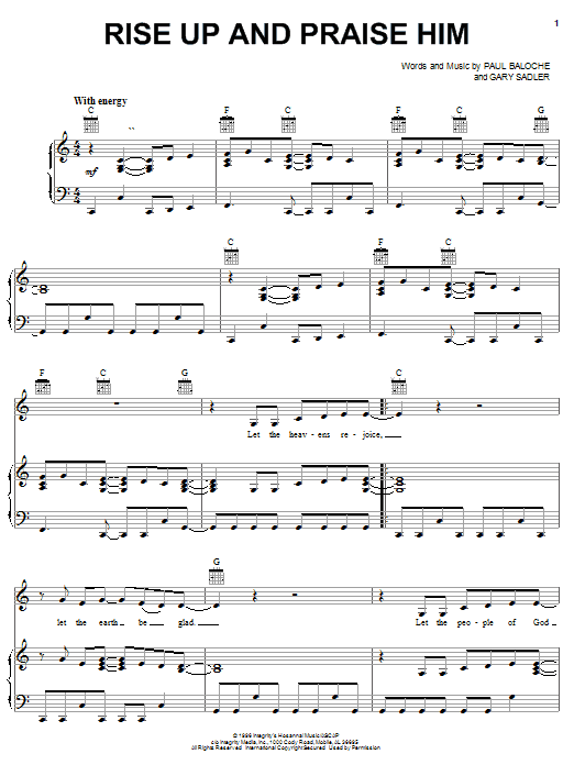 Paul Baloche Rise Up And Praise Him Sheet Music Notes & Chords for Guitar Tab Play-Along - Download or Print PDF Paul Baloche Rise Up And Praise Him Sheet Music Notes & Chords for Guitar Tab Play-Along - Download or Print PDF