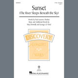 Download Paul Laurence Dunbar Sunset (The River Sleeps Beneath The Sky) sheet music and printable PDF music notes