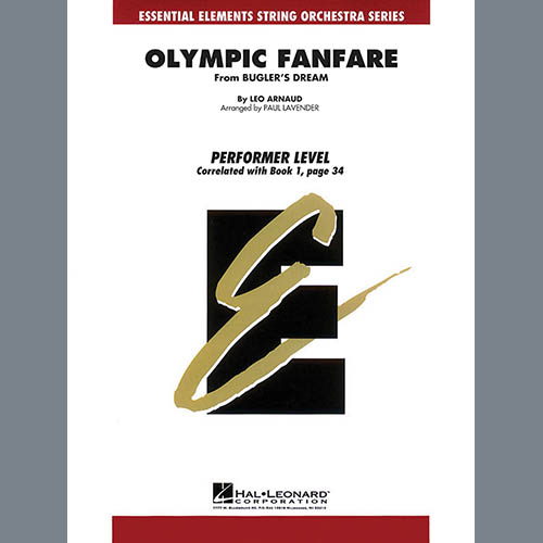 Paul Lavender, Olympic Fanfare (Bugler's Dream) - Conductor Score (Full Score), Orchestra