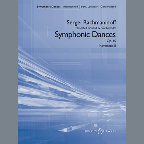 Paul Lavender, Symphonic Dances, Op.45 - Bb Trumpet Parts - Digital Only - Bb Trumpet 1 (sub. C Tpt. 1), Concert Band
