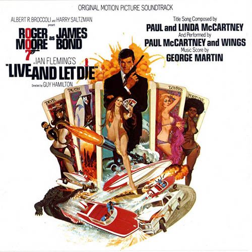 Paul McCartney & Wings, Live And Let Die, Piano, Vocal & Guitar (Right-Hand Melody)