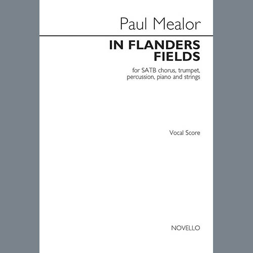 Paul Mealor, In Flanders Fields, SATB Choir